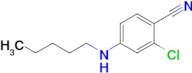 2-Chloro-4-(pentylamino)benzonitrile