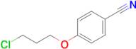 4-(3-Chloropropoxy)benzonitrile