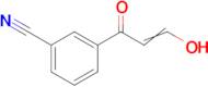 3-(3-hydroxyprop-2-enoyl)benzonitrile