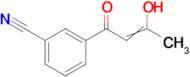 3-(3-hydroxybut-2-enoyl)benzonitrile