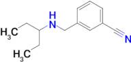 3-((Pentan-3-ylamino)methyl)benzonitrile