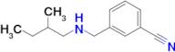 3-(((2-Methylbutyl)amino)methyl)benzonitrile