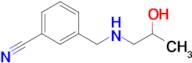 3-(((2-Hydroxypropyl)amino)methyl)benzonitrile