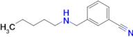 3-((Pentylamino)methyl)benzonitrile