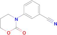 3-(2-Oxo-1,3-oxazinan-3-yl)benzonitrile