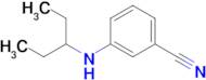 3-(Pentan-3-ylamino)benzonitrile