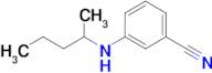 3-(Pentan-2-ylamino)benzonitrile