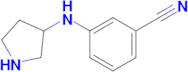 3-(Pyrrolidin-3-ylamino)benzonitrile
