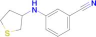 3-((Tetrahydrothiophen-3-yl)amino)benzonitrile