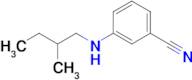3-((2-Methylbutyl)amino)benzonitrile