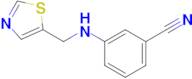 3-((Thiazol-5-ylmethyl)amino)benzonitrile