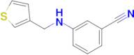 3-((Thiophen-3-ylmethyl)amino)benzonitrile