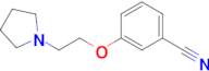 3-(2-(Pyrrolidin-1-yl)ethoxy)benzonitrile