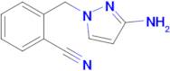 2-((3-Amino-1h-pyrazol-1-yl)methyl)benzonitrile