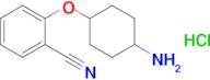 2-((4-Aminocyclohexyl)oxy)benzonitrile hydrochloride