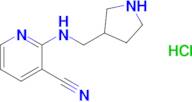2-((Pyrrolidin-3-ylmethyl)amino)nicotinonitrile hydrochloride