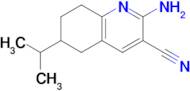 2-Amino-6-isopropyl-5,6,7,8-tetrahydroquinoline-3-carbonitrile