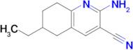 2-Amino-6-ethyl-5,6,7,8-tetrahydroquinoline-3-carbonitrile