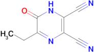 5-ethyl-6-oxo-1,6-dihydropyrazine-2,3-dicarbonitrile