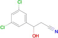 3-(3,5-Dichlorophenyl)-3-hydroxypropanenitrile