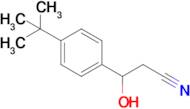 3-(4-(Tert-butyl)phenyl)-3-hydroxypropanenitrile