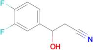 3-(3,4-Difluorophenyl)-3-hydroxypropanenitrile