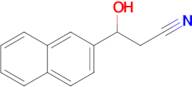 3-Hydroxy-3-(naphthalen-2-yl)propanenitrile