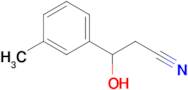 3-Hydroxy-3-(m-tolyl)propanenitrile