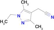 2-(1-Ethyl-3,5-dimethyl-1h-pyrazol-4-yl)acetonitrile