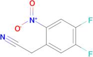 2-(4,5-Difluoro-2-nitrophenyl)acetonitrile