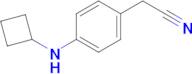 2-(4-(Cyclobutylamino)phenyl)acetonitrile