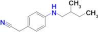2-(4-((2-Methylbutyl)amino)phenyl)acetonitrile