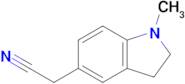 2-(1-Methylindolin-5-yl)acetonitrile