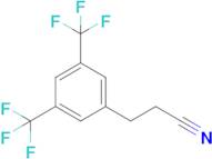 3-(3,5-Bis(trifluoromethyl)phenyl)propanenitrile