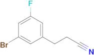 3-(3-Bromo-5-fluorophenyl)propanenitrile