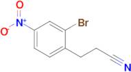 3-(2-Bromo-4-nitrophenyl)propanenitrile