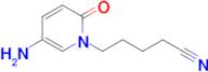 5-(5-Amino-2-oxopyridin-1(2h)-yl)pentanenitrile