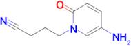 4-(5-Amino-2-oxopyridin-1(2h)-yl)butanenitrile