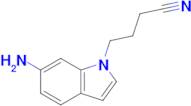 4-(6-Amino-1h-indol-1-yl)butanenitrile