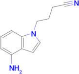 4-(4-Amino-1h-indol-1-yl)butanenitrile