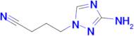 4-(3-Amino-1h-1,2,4-triazol-1-yl)butanenitrile