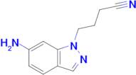 4-(6-Amino-1h-indazol-1-yl)butanenitrile