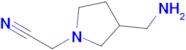 2-(3-(Aminomethyl)pyrrolidin-1-yl)acetonitrile