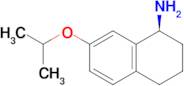 (S)-7-Isopropoxy-1,2,3,4-tetrahydronaphthalen-1-amine