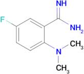 2-(Dimethylamino)-5-fluorobenzimidamide