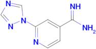 2-(1h-1,2,4-Triazol-1-yl)isonicotinimidamide