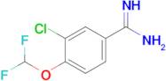 3-Chloro-4-(difluoromethoxy)benzimidamide