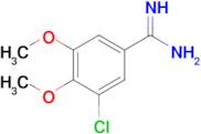 3-Chloro-4,5-dimethoxybenzimidamide