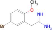 2-(5-Bromo-2-methoxyphenyl)acetimidamide