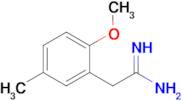 2-(2-Methoxy-5-methylphenyl)acetimidamide